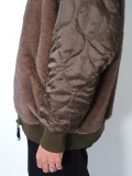 ALPHA  FAKE FUR QUILTY MA-1