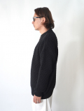 OLD DERBY KNITWEAR Popcorn Knit - Black