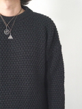 OLD DERBY KNITWEAR Popcorn Knit - Black