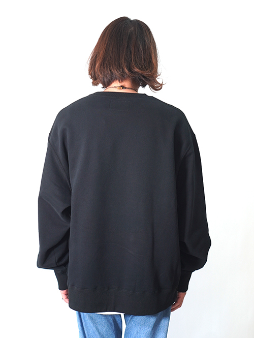 Mac Murray  Crew Neck Sweat - Black