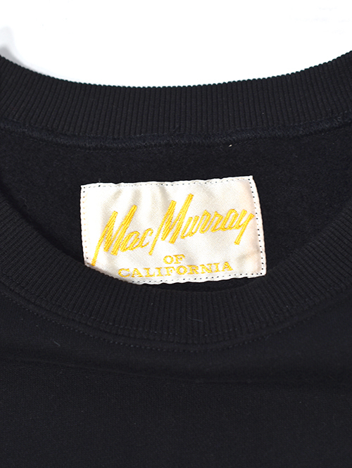 Mac Murray  Crew Neck Sweat - Black