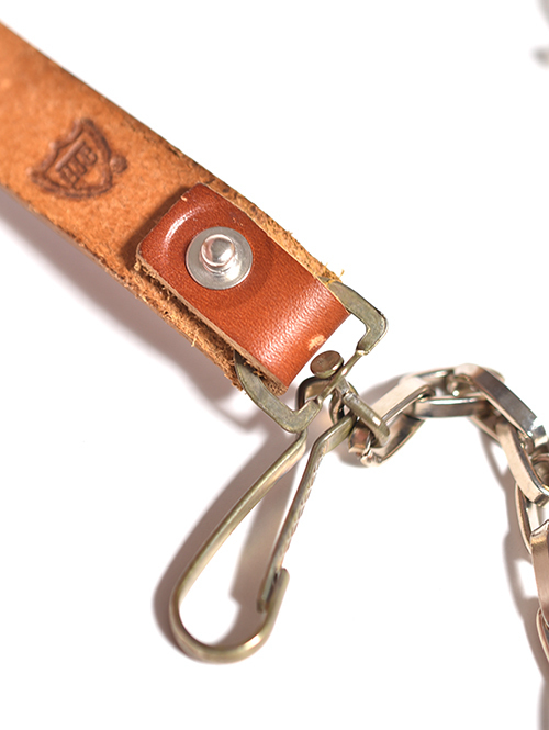HTC D-STYLE STUDS STONE WALLET CHAIN Brown
