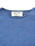 GRAB IN HOLLYWOOD  Vintage French Terry Relax Fit All Cut - Pigment Biue