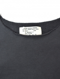 GRAB IN HOLLYWOOD  Vintage French Terry Relax Fit All Cut - Pigment Black