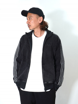 Adidas Originals  DENIM FIREBIRD TRACKTOP 