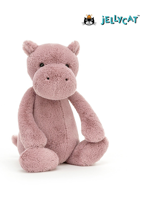 jellycat ジェリーキャット Bashful Hippo Medium バシュフル ヒポ カバ(BAS3HIPP)