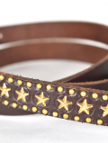 HTC END ONLY Around Studs Star 0.75 Brown/Gold