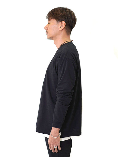GOAT 7oz Long Sleeve Tee - Black