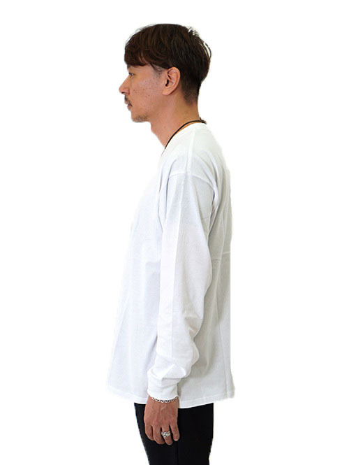 GOAT 7oz Long Sleeve Tee - White