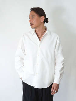 LA MOND  HEAVY OX SHIRT - White