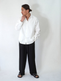 LA MOND  HEAVY OX SHIRT - White