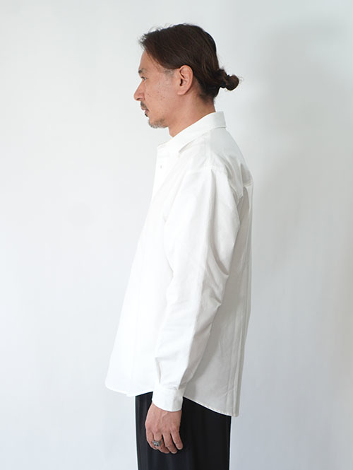 LA MOND HEAVY OX SHIRT - White