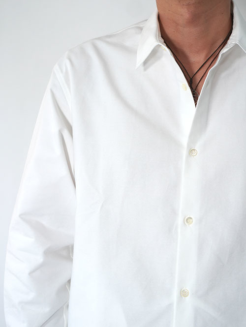 LA MOND HEAVY OX SHIRT - White