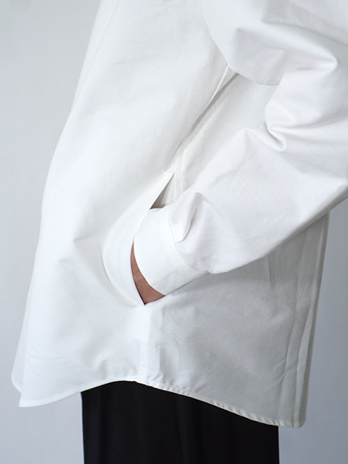 LA MOND HEAVY OX SHIRT - White