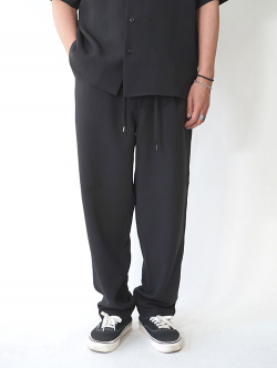SALUTE HELM ワンタッグワイドパンツ (65014)　Black
