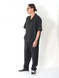 SALUTE HELM ワンタッグワイドパンツ (65014)　Black