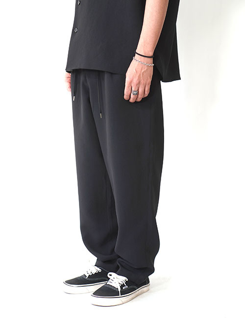 SALUTE HELM ワンタッグワイドパンツ (65014) Black