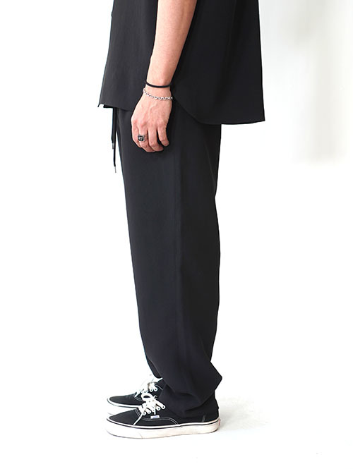 SALUTE HELM ワンタッグワイドパンツ (65014) Black