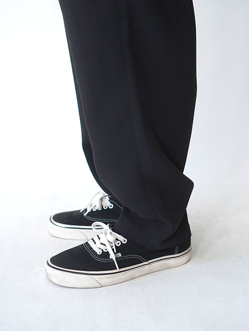 SALUTE HELM ワンタッグワイドパンツ (65014) Black