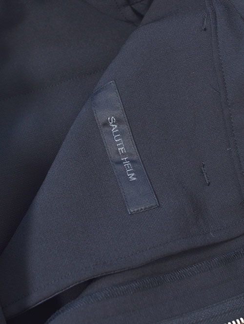 SALUTE HELM ワンタッグワイドパンツ (65014) Black