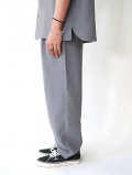 SALUTE HELM ワンタッグワイドパンツ (65014)　Grey
