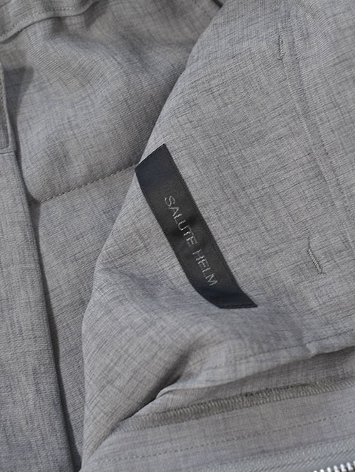 SALUTE HELM ワンタッグワイドパンツ (65014) Grey