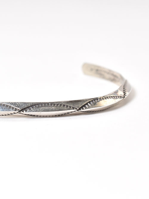 NAVAJO Hand Made Silver Bangle