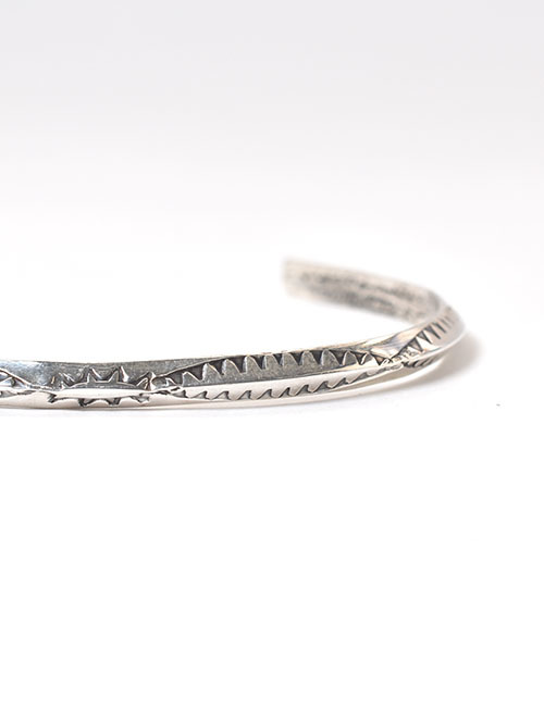 NAVAJO Hand Made Silver Bangle