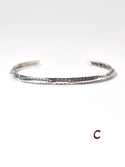 NAVAJO Hand Made Silver Bangle