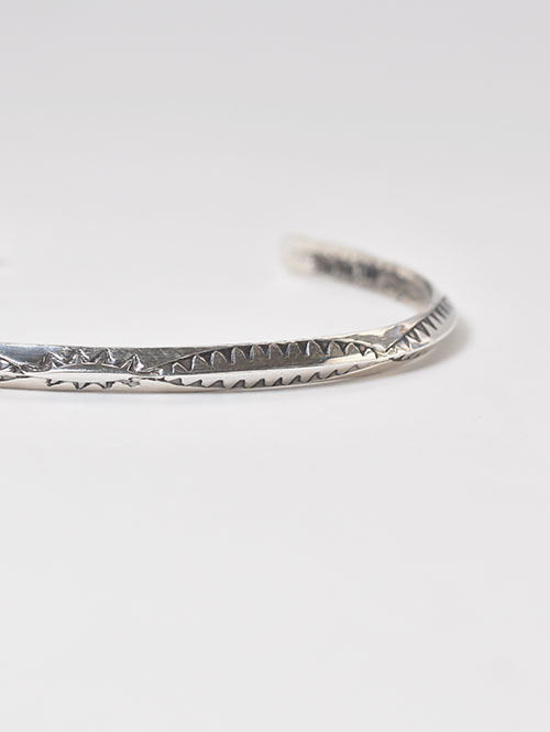 NAVAJO Hand Made Silver Bangle