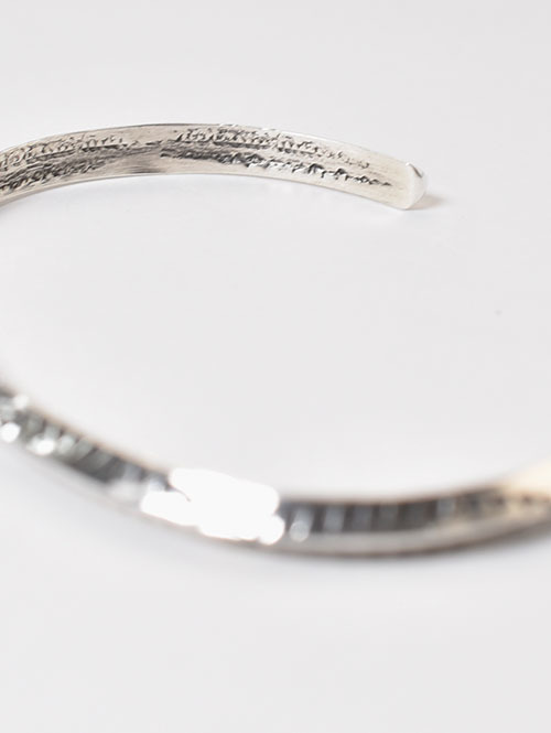 NAVAJO Hand Made Silver Bangle
