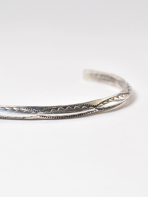 NAVAJO Hand Made Silver Bangle