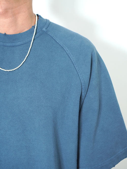 LUCEBER PIGMENT S/S SWEAT - Navy