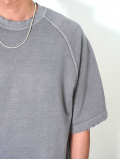 LUCEBER  PIGMENT S/S SWEAT - Charcoal