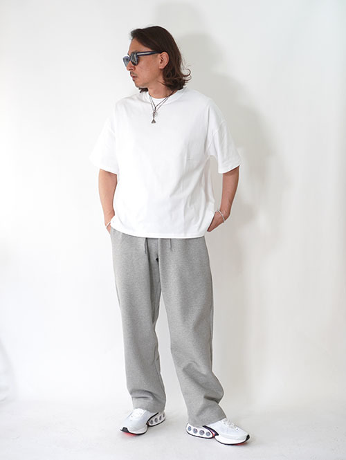 W.A.T.C STUDIO Straight-Leg Relaxed Sweatpants - H.Grey