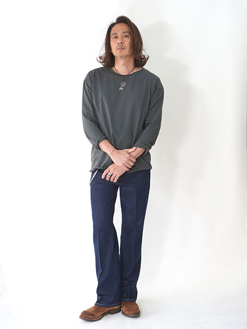 Levi’s STA PREST フレアデニム - Dark Indigo