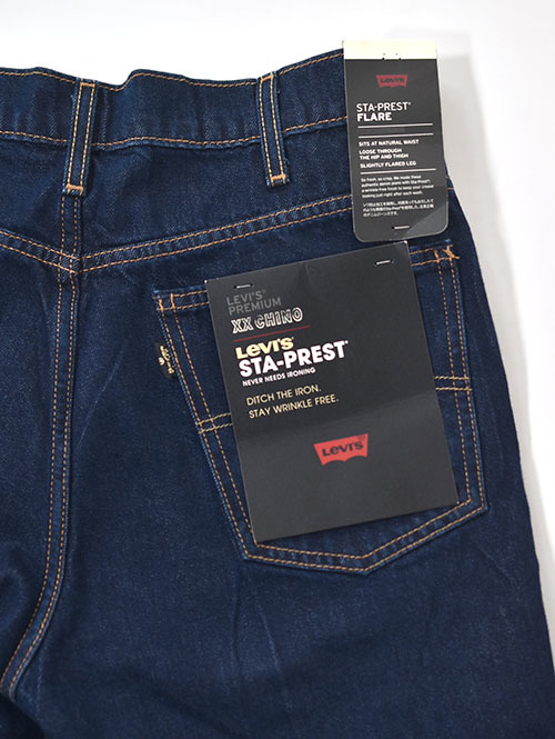 Levi’s STA PREST フレアデニム - Dark Indigo