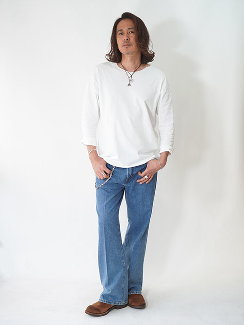 Levi’s STA PREST フレアデニム - Medium Indigo