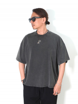 W.A.T.C STUDIO  Oversized boxy Tee - Vintage Black