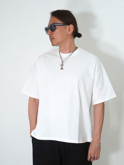 W.A.T.C STUDIO  Oversized boxy Tee - White