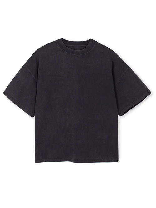 W.A.T.C STUDIO Oversized boxy Tee - Black