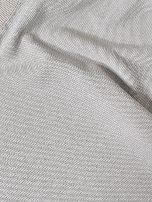 SALUTE HELM マルーデコットン 20s カノコ スピンドル入り バルーン Tシャツ -Grey