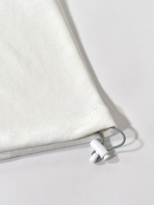 SALUTE HELM マルーデコットン 20s カノコ スピンドル入り バルーン Tシャツ -White
