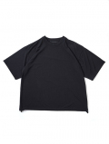 SALUTE HELM  マルーデコットン 20s カノコ スピンドル入り バルーン Tシャツ -Grey 