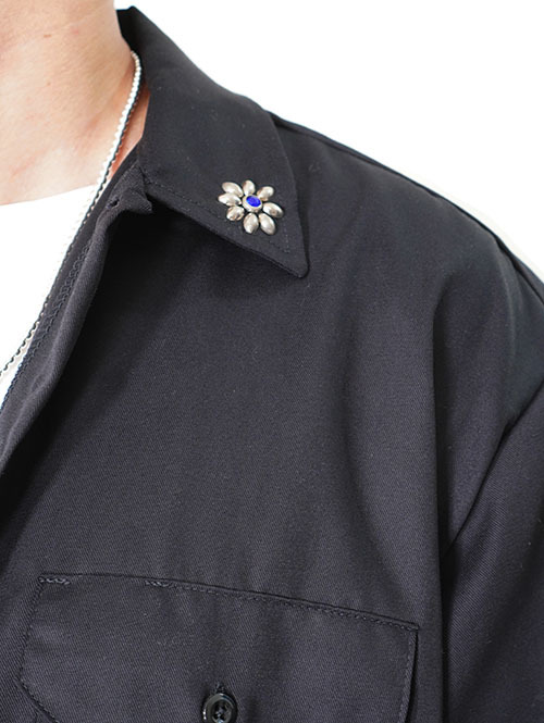 HTC Dickies Short Sleeve Work Shirt #Flower Stone