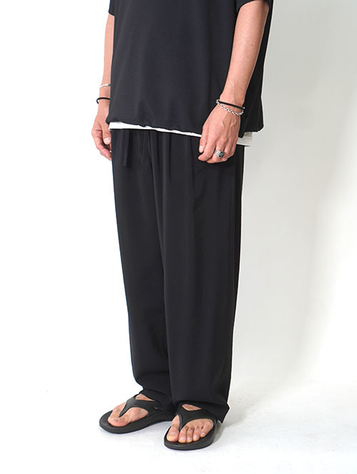 FANTASTICDAYS GATHER PANT - Black