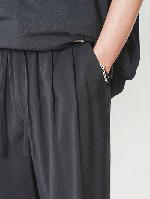 FANTASTICDAYS GATHER PANT - Black