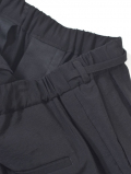 FANTASTICDAYS  GATHER PANT - Black