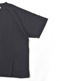 LOS ANGELES APPAREL カスタム　6.5oz ヘビーウエイト Tシャツ - Black