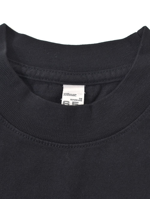 LOS ANGELES APPAREL カスタム 6.5oz ヘビーウエイト Tシャツ - Black
